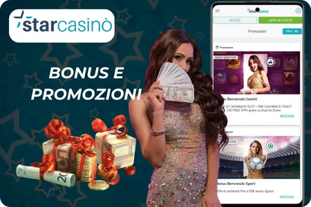 StarCasino mobile bonus