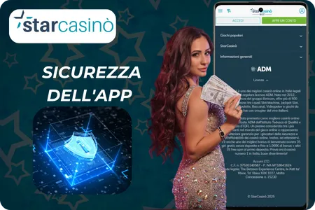 Star Casino Sicurezza dell'app